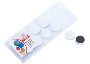 ARTA Magnete Durchmesser 25mm, weiß (10 Stück in einer Packung)
